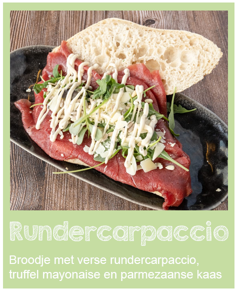 Rundercarpaccio Cafetaria Ketting